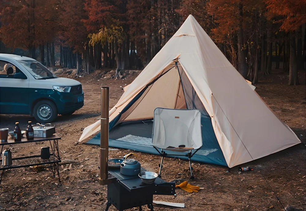 pyramid camping tent